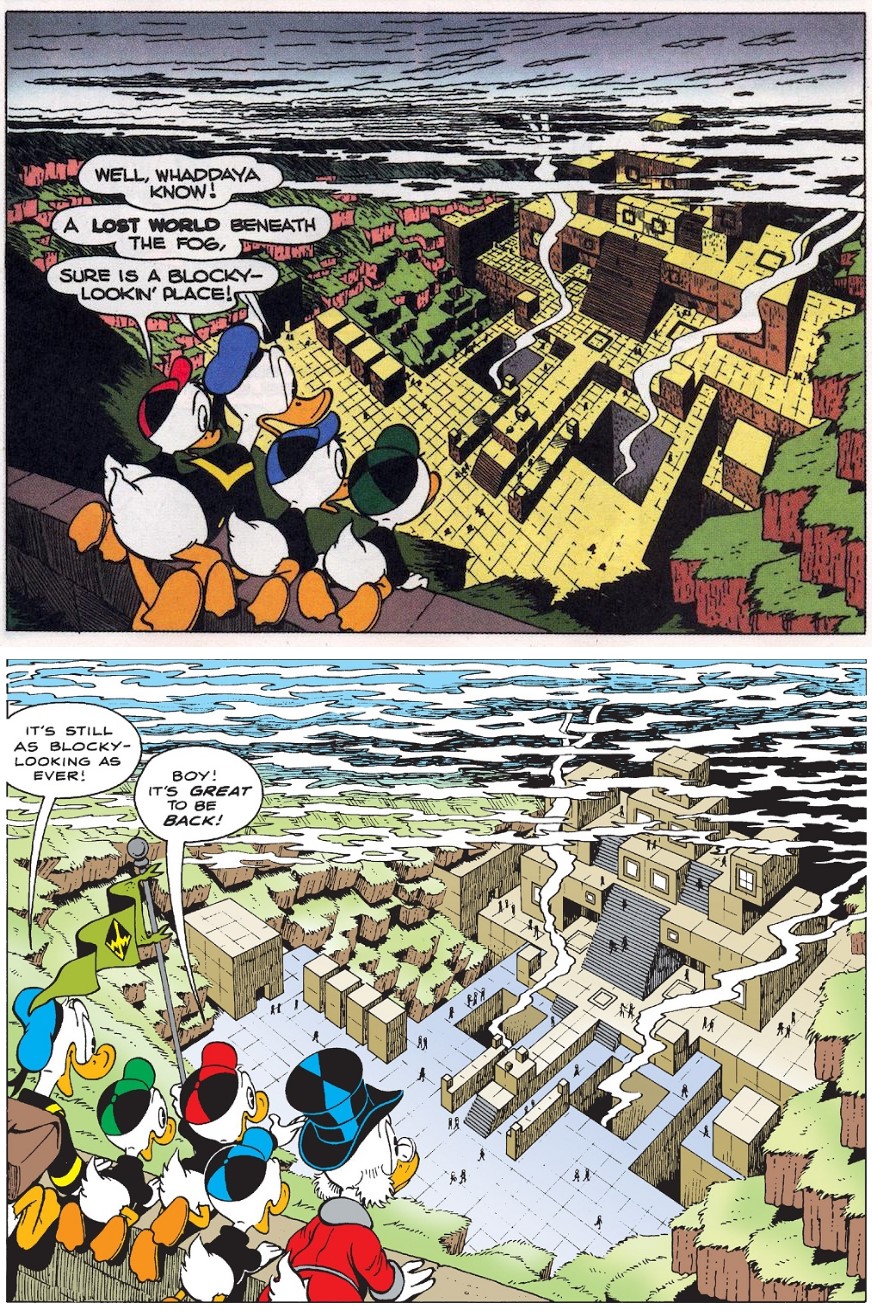 Una certa idea di continuity, pane quotidiano della poetica di Don Rosa