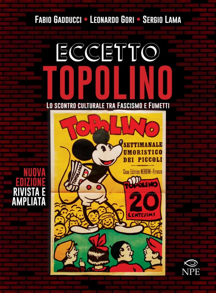 Copertina della nuova edizione di Eccetto Topolino