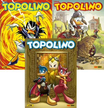 Tre copertine speciali per Topolino