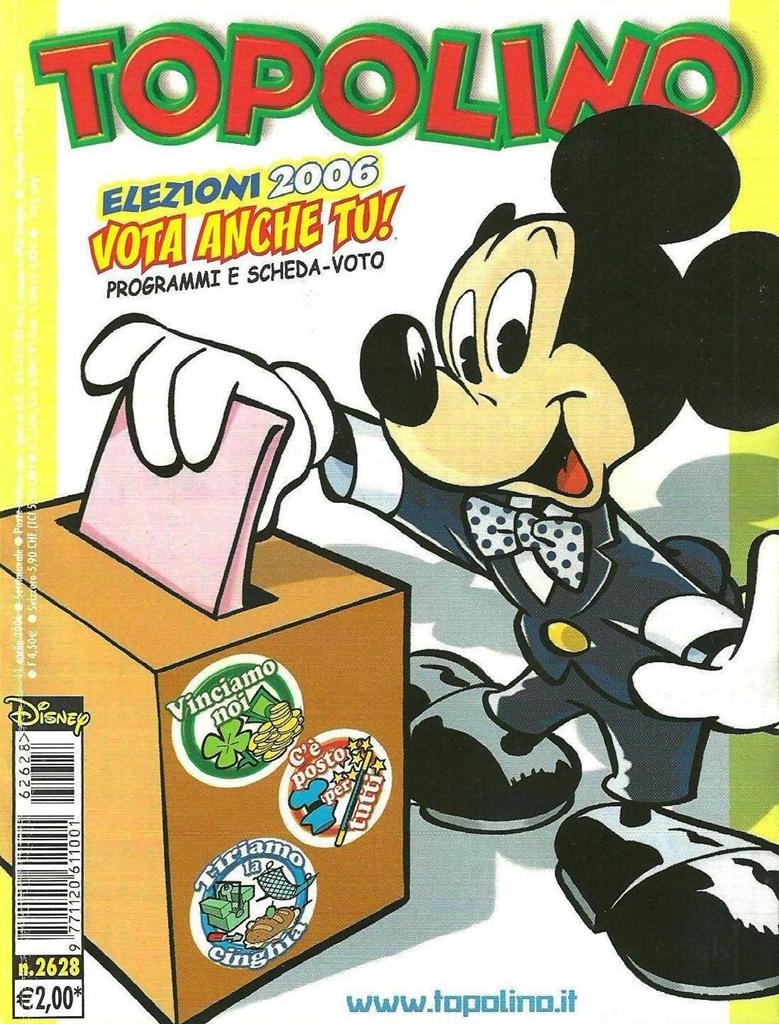 Le due elezioni di Topolino