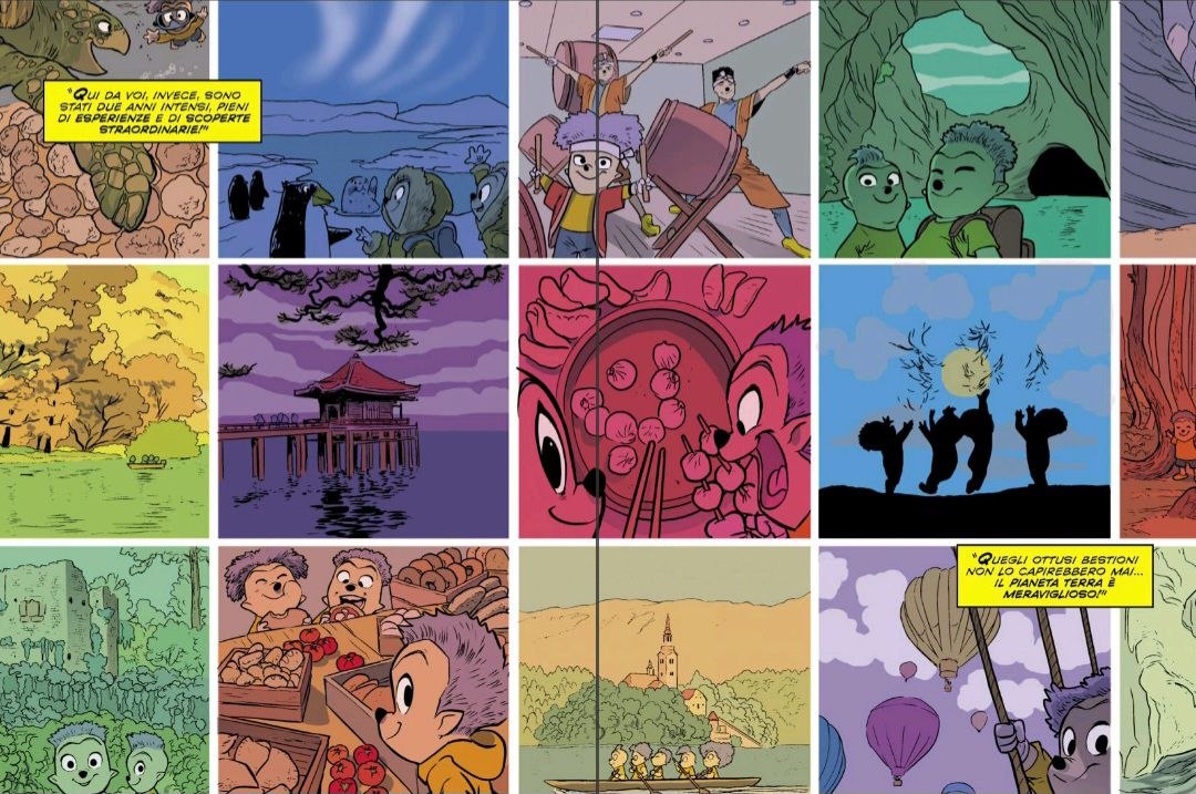 Una doppia splash page mozzafiato